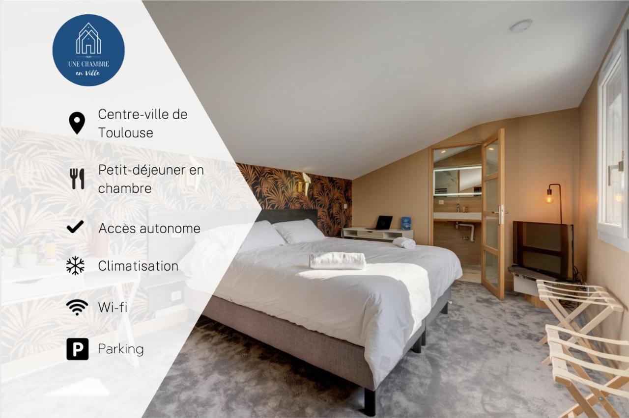 Hotel Une Chambre En Ville ตูลูส ภายนอก รูปภาพ